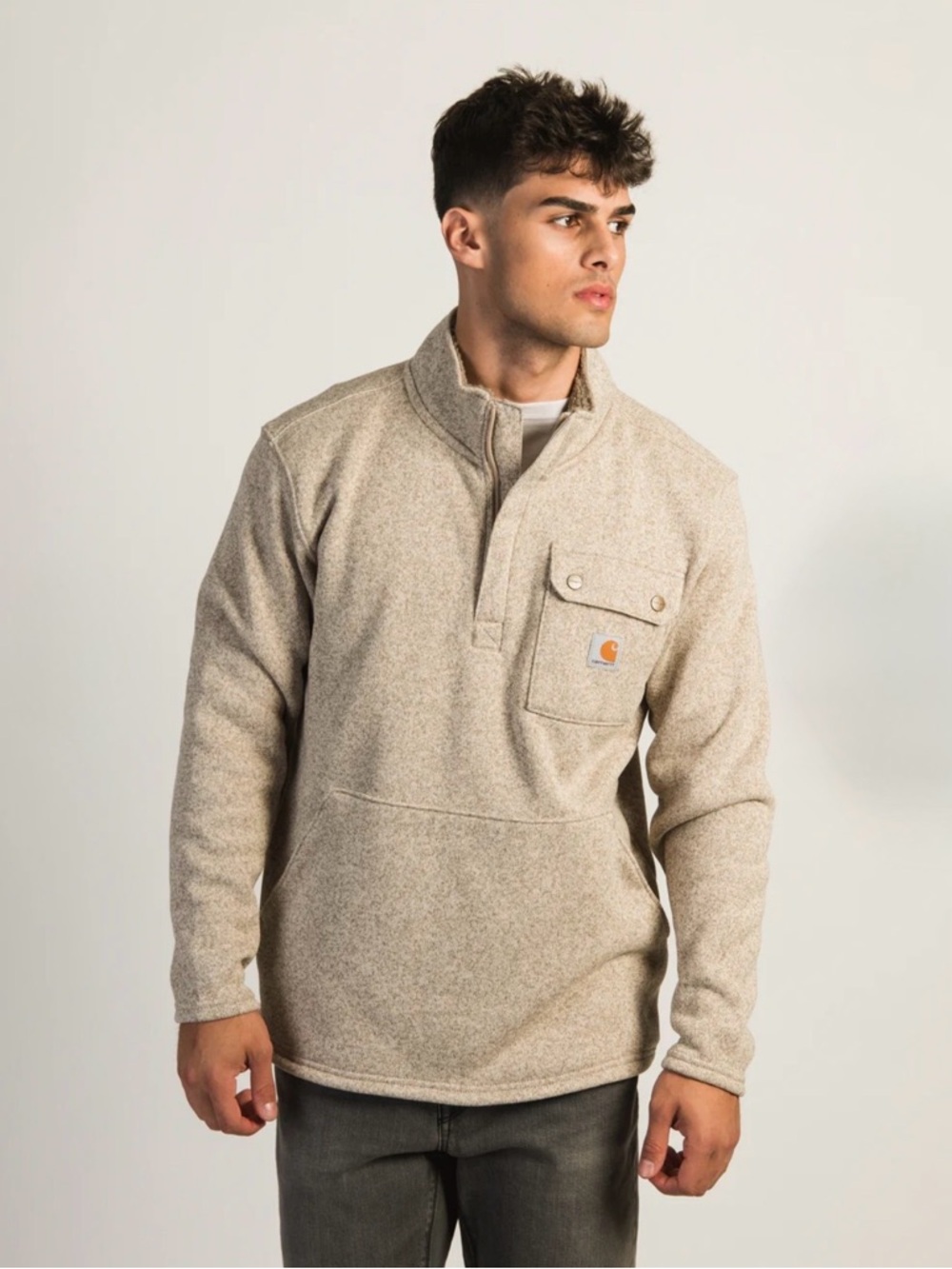 CARHARTT RELAXED FIT MIDWEIGHT QUARTER ZIP FLEECE